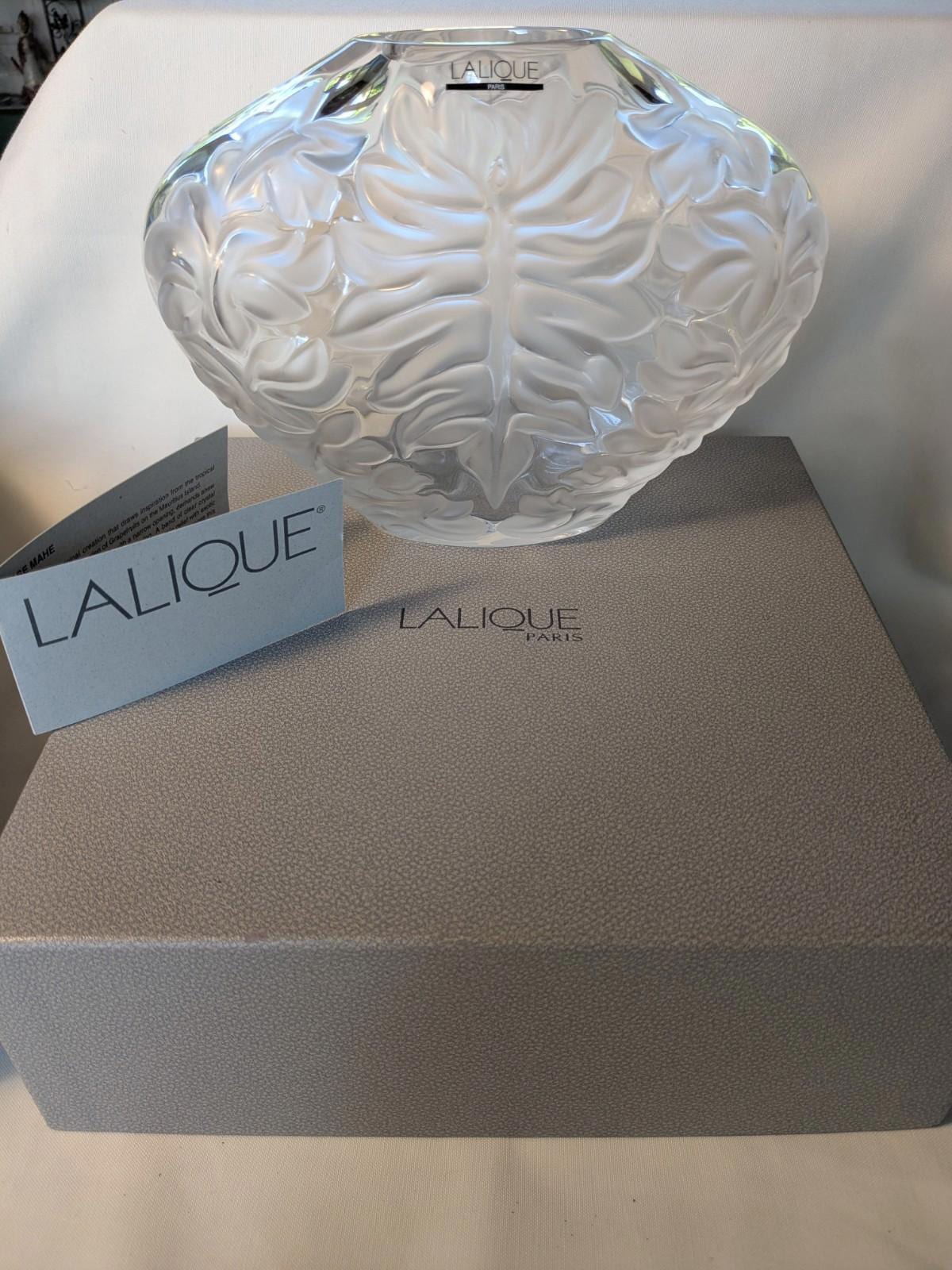 Lalique vase - Etsy 日本