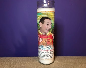 Pee Wee Herman Prayer Candle