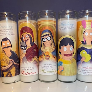 Bob's Burgers-gebedskaarsen - familieset van 5