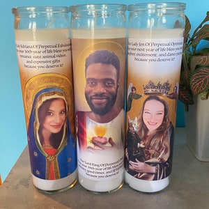 Custom Birthday Prayer Candle