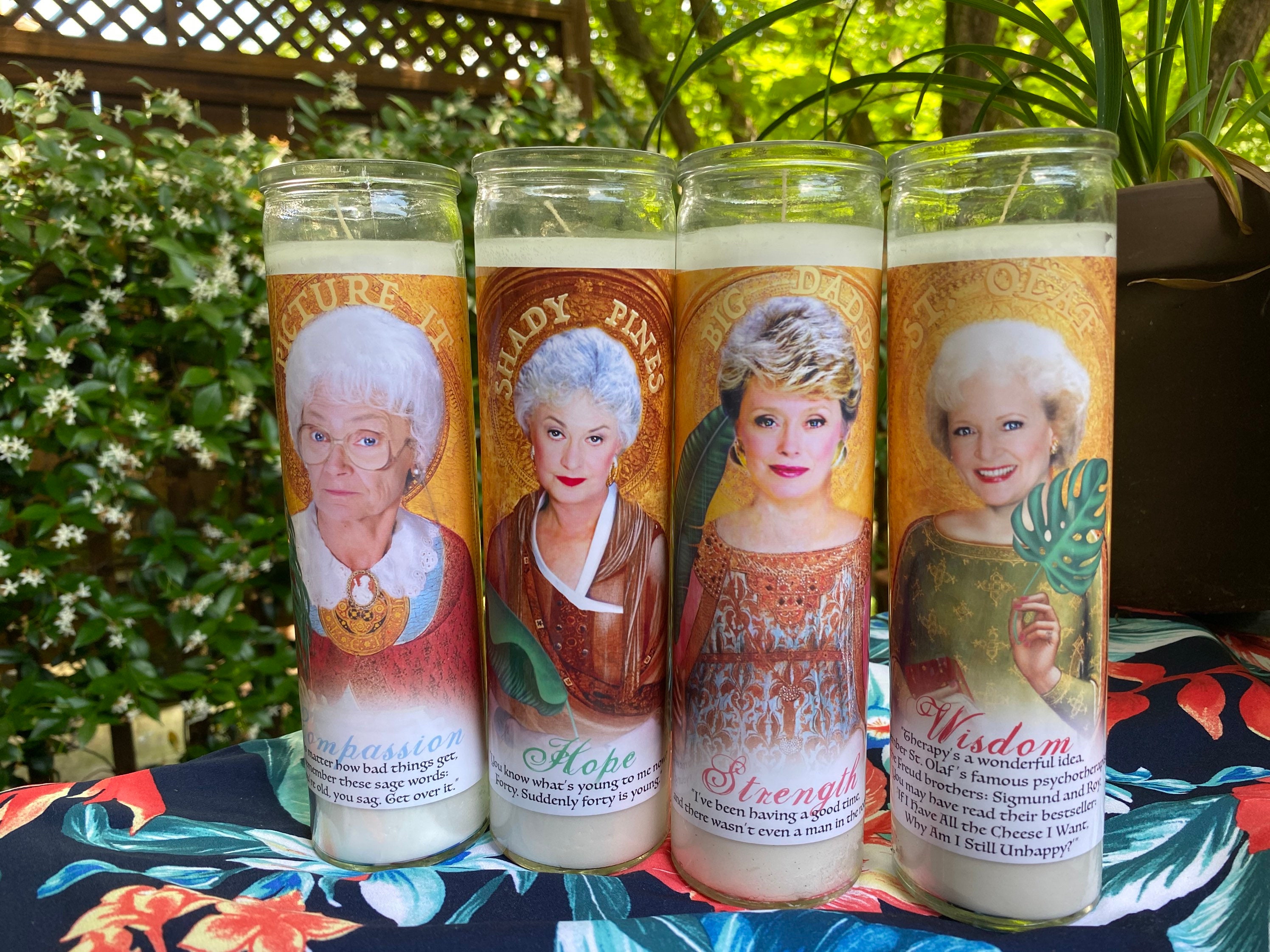 Golden Girls Prayer Candle Set of 4 - Etsy
