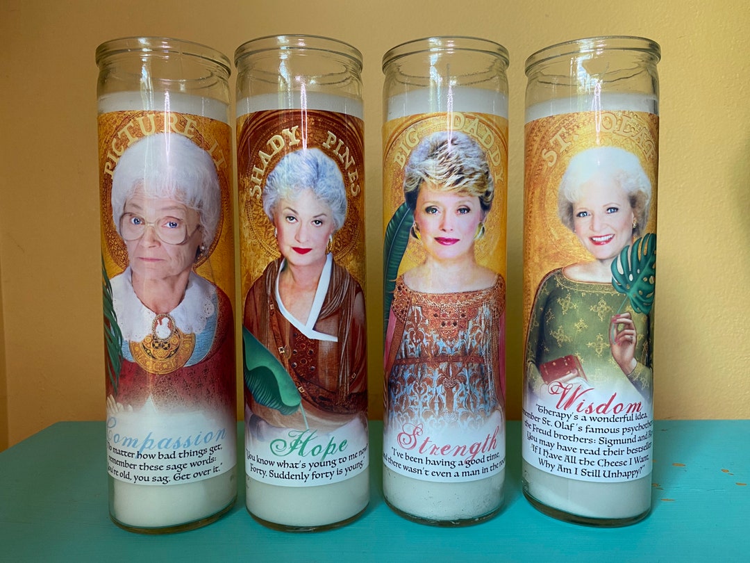 Golden Girls Prayer Candle Set of 4 Etsy