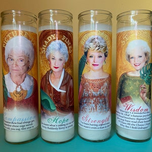 Golden Girls Prayer Candle Set of 4