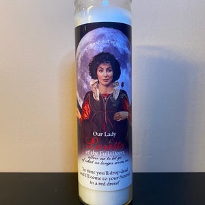 Cher Moonstruck Prayer Candle
