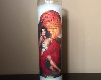 Mars Retrograde Prayer Candle