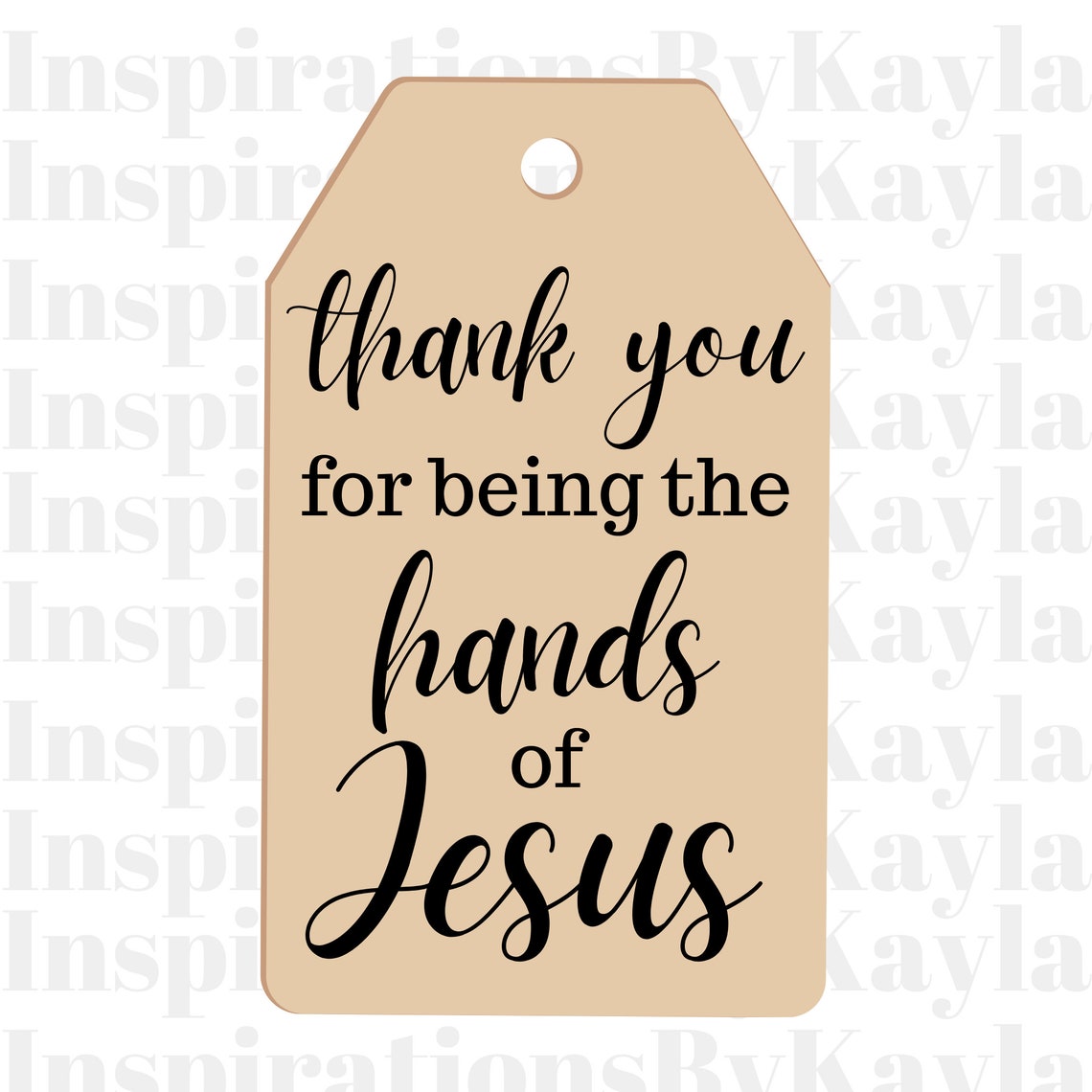 Thank You For Being the Hands of Jesus SVG Thank You svg - Etsy