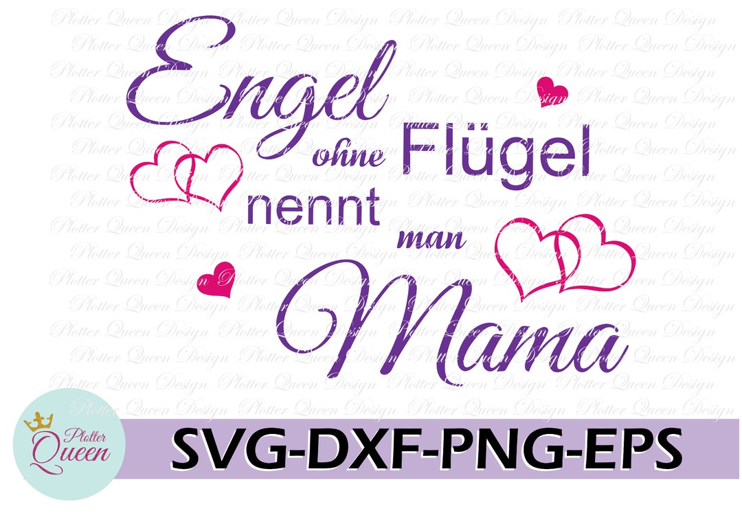 Plotter File angel Without Wings Called Mom SVG / Dxf Pdf Silhouette Svg  Clipart - Etsy