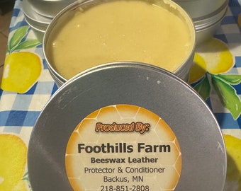 beeswax leather protector and conditioner 10 oz