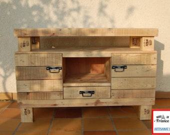 meubles bois palette  etsy