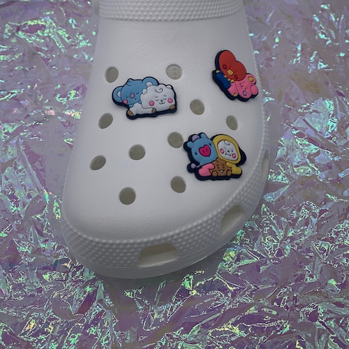 BTS BT21 Inspired Shoe Charms for Croc Clogs K POP Etsy