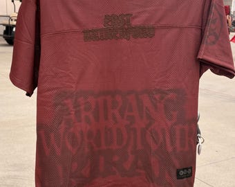 BTS Arirang World New York/East Rutherford New Jersey Concert/Tour/Exclusive Merch Large Red Jersey