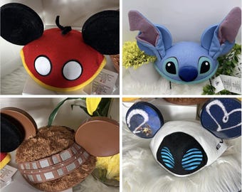 Disney Parks Star Wars Chewbacca WALL-E EVE Mickey Mouse  Lilo & Stitch Ears Hat – Adult Size Official Disney Parks Hats