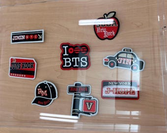 Exclusive BTS Arirang New York /East Rutherford New Jersey /Tour/Concert/ Pop Up Embroidery Patch/ Clip/ Pin