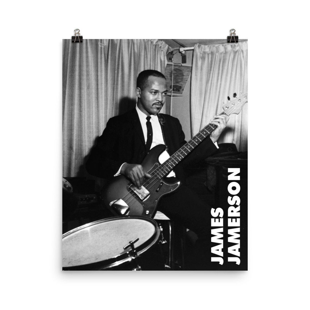 James Jamerson Poster Etsy