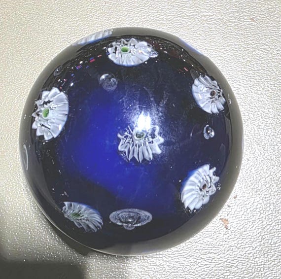 ヴィンテージ ミルフィオリ ムラーノ アートガラス ペーパー