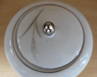 Mikasa Aries 8262 Sugar Bowl Jyoto Japan Sugar Bowl Covered Fine China