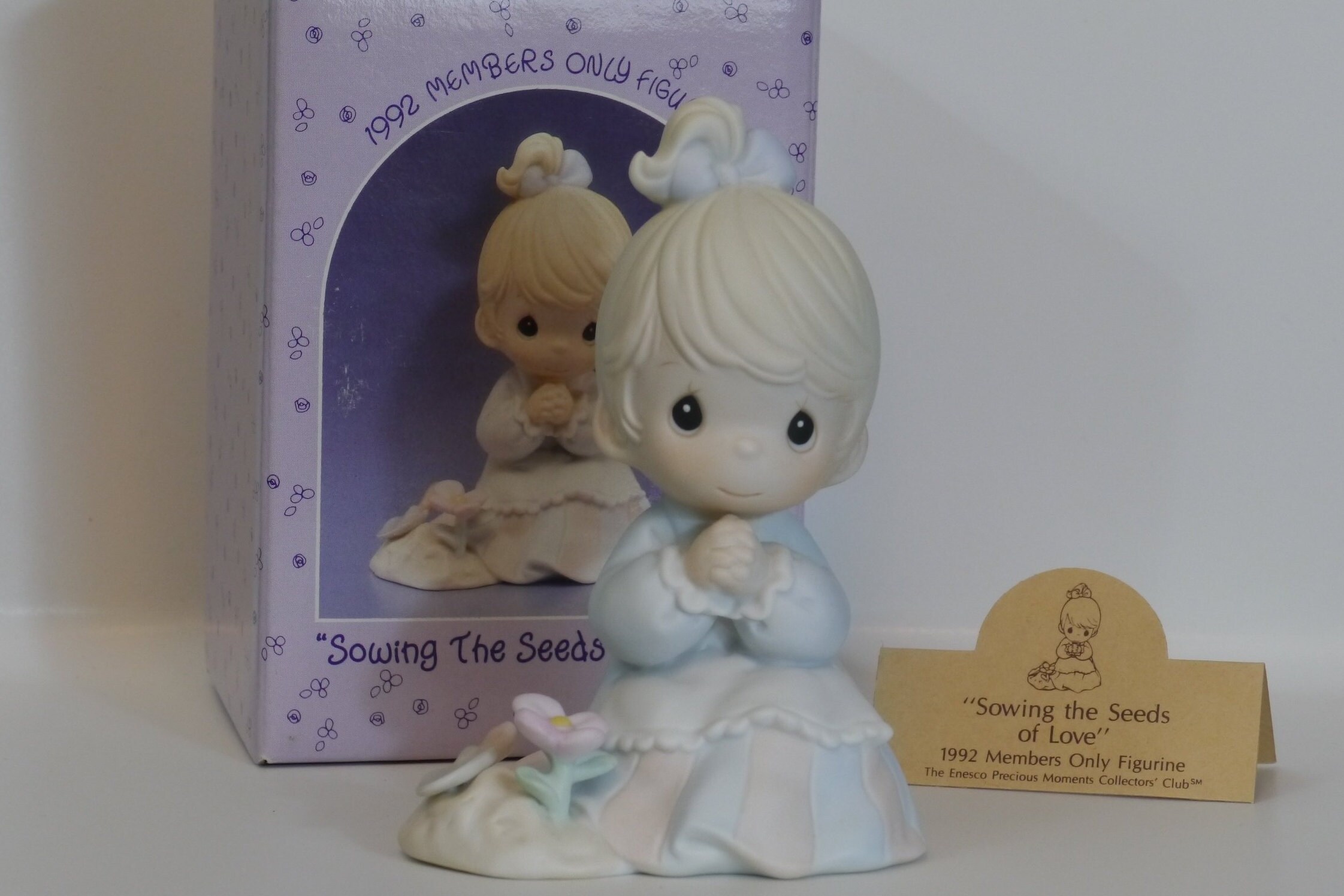 Precious Moments sowing the Seeds of Love - Etsy