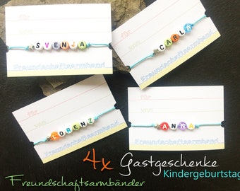 4 + more: Friendship bracelet children, by name