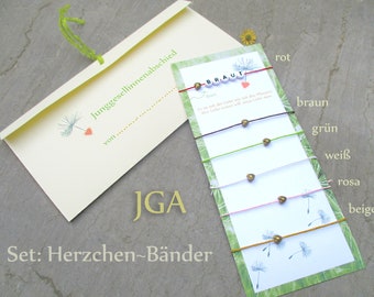 SET: 6 + more | JGA Bracelets NATURE | Bride &Team