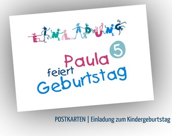 8 + mehr | Einladung zum Kindergeburtstag