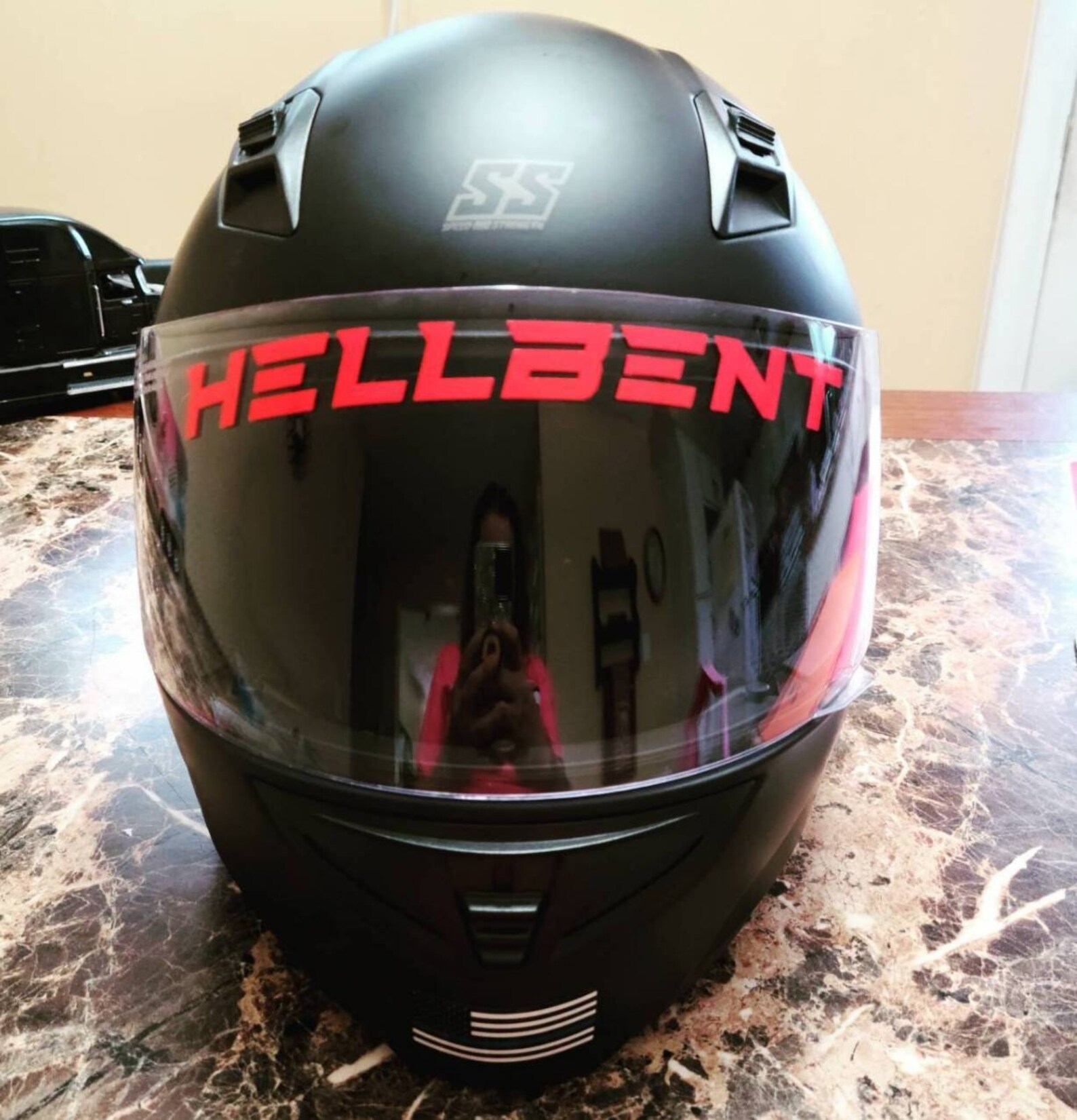 2 Custom Helmet Visor Decals 8x.75 Inch. Perfect for the Top Etsy