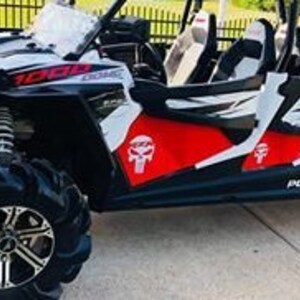 Polaris RZR Punisher Skull Dicut Vinyl Decal 3 SIZES 14 COLORS - Etsy ...