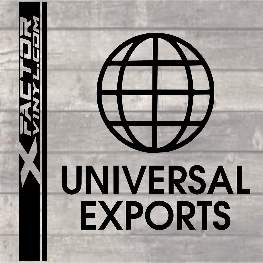 James Bond Universal Exports Vinyl Decal Join MI6 007 FREEFAST Etsy