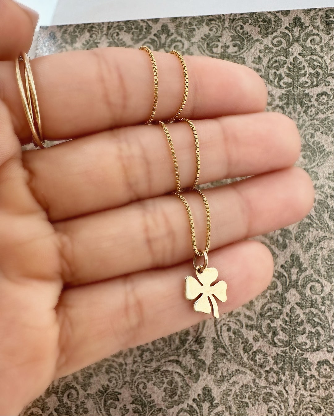 【STONEHENgE】Silver Material 2-way Clover Necklace SC24C17T il_1080xN.4728004253_nw69.jpg