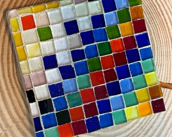 4x4 Mosaic Tile/Trivet/Coaster for Incense Burner or Hot Coffee