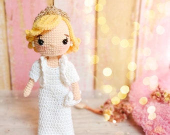 crochet pattern Diana/ princess amigurumi / Diana amigururmi