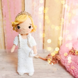 crochet pattern Diana/ princess amigurumi / Diana amigururmi
