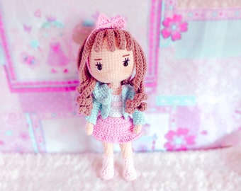 Crochet pattern doll / doll amigurumi / Sophia amigurumi / English / spanish / princess amigurumi /crochet doll with removable clothes