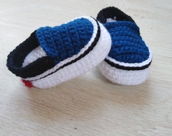 crochet vans baby shoes