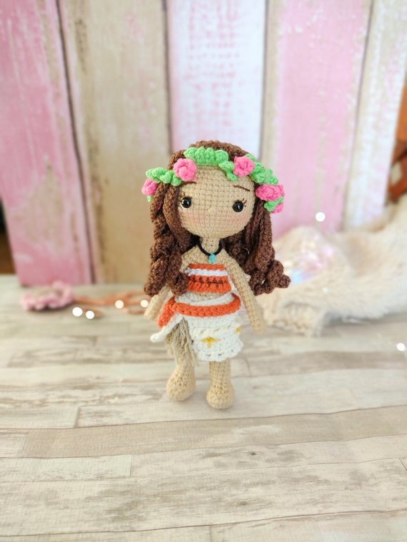 Crochet Pattern Island Princess/ Doll Amigurumi/ Amigurumi 