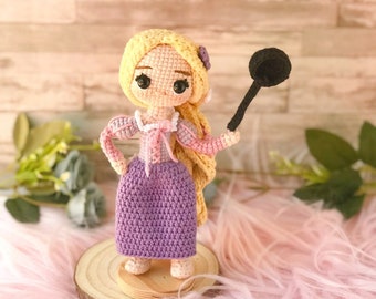 Rapunzel finished doll