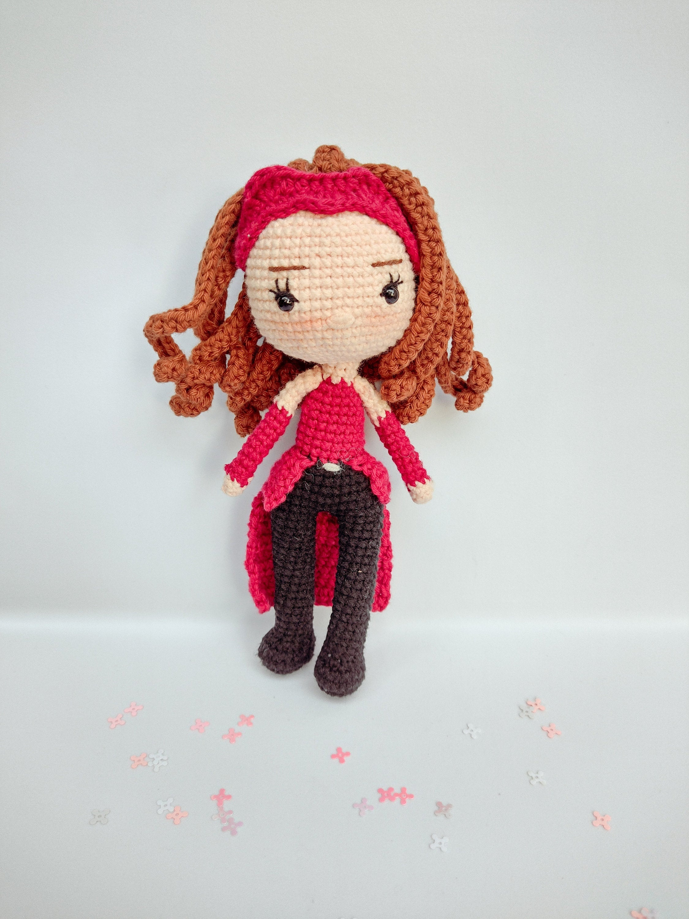 Scarlet Witch Doll - Etsy Scarlet Witch Doll - Etsy
