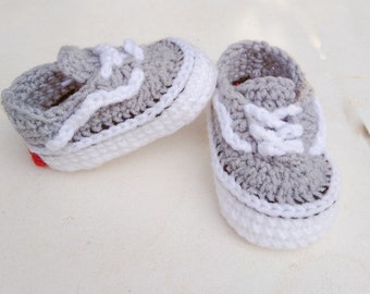 crochet pattern baby sneakers, baby shoes crochet, baby booties crochet