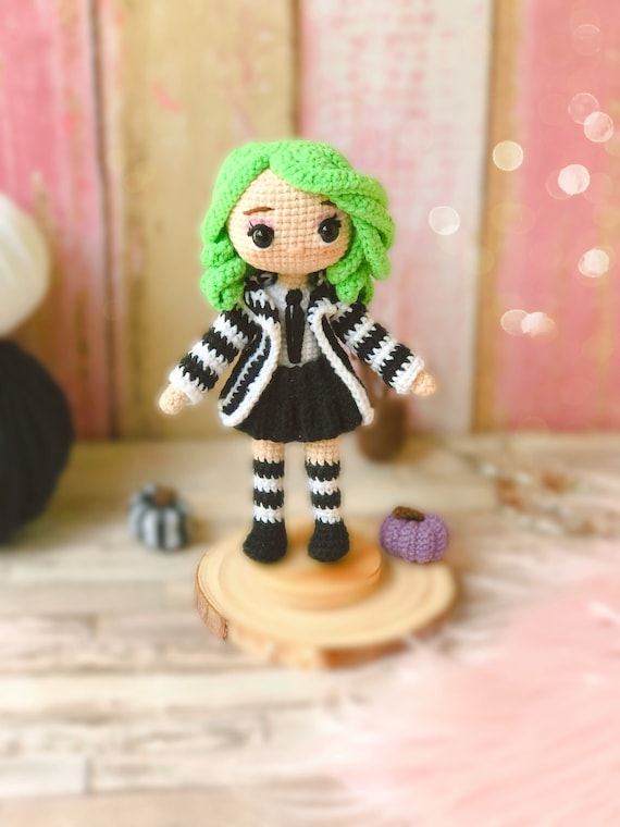 Crochet pattern Lady Juice amigurumi/ muñeca Halloween / muñeca amigurumi