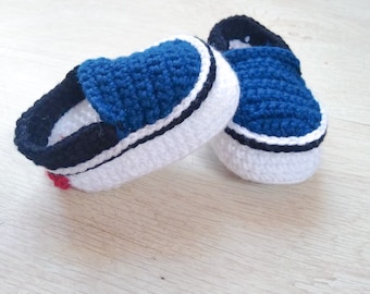 crochet pattern baby sneakers, baby shoes crochet