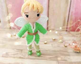 crochet pattern Fairy / doll amigurumi /princess amigurumi