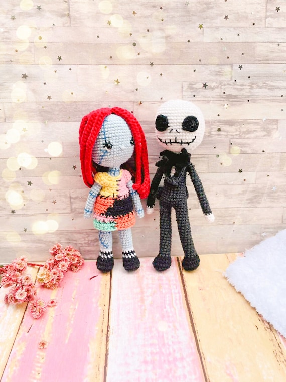 Crochet Pattern Jack and Sally / Halloween Amigururmi / Jack Etsy