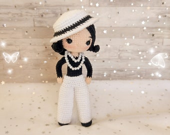 crochet pattern Coco/ muñeca amigurumi articulada / patrón PDF en español e ingles
