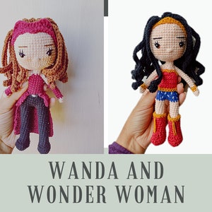 Crochet pattern doll / Wanda amigurumi /Dayana amigurumi / dolls amigurumi /english /spanish