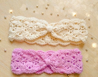 crochet pattern headband/ baby and toddler/ headband summer crochet/ baby headband/ headband girl/ headband woman/