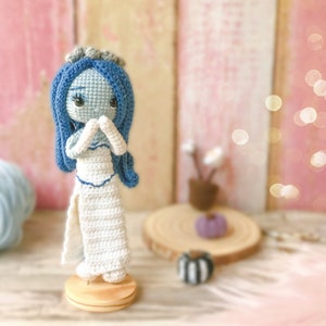 crochet pattern Emily / doll amigurumi / Emily amigurumi / doll halloween amigurumi/ corpse bride