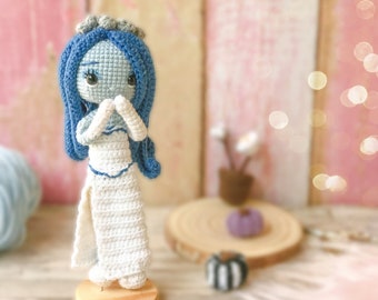 crochet pattern Emily / doll amigurumi / Emily amigurumi / doll halloween amigurumi/ corpse bride