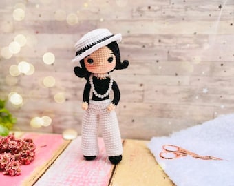 crochet pattern Coco/doll amigurumi articulated/ PDF in english and spanish