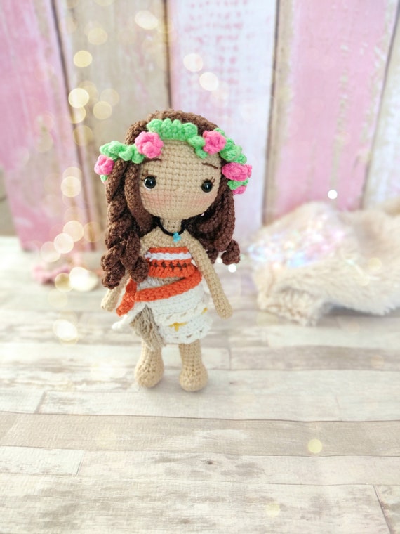 Crochet Pattern Island Princess/ Doll Amigurumi/ Amigurumi 