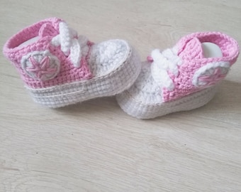 Crochet pattern, converse baby, crochet sneakers, baby sneakers,baby boots, pattern english pdf, crochet baby shoes,