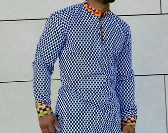 Afrikaanse herenkleding, Afrikaanse herenoutfit, Afrikaanse herenoutfit, Afrikaans bruidegompak, Afrikaanse kleding, dashiki voor mannen.